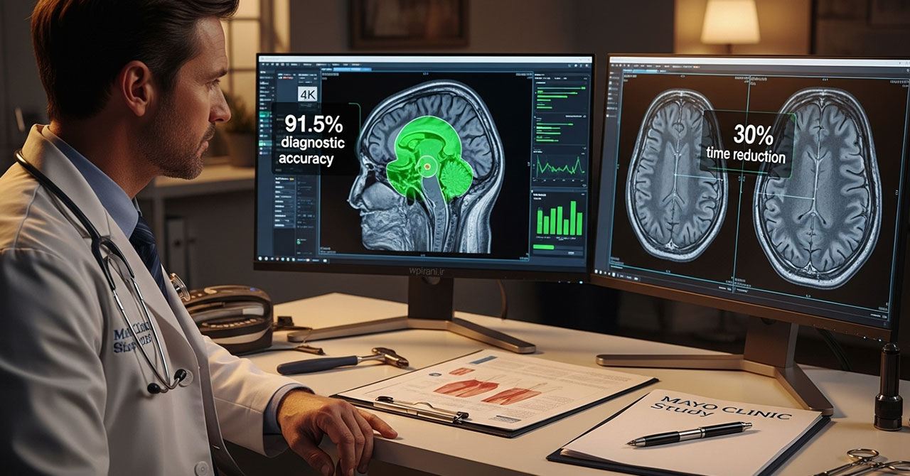 کاربرد هوش مصنوعی جیپیتی-۵ در تشخیص پزشکی - بهبود ۲۵٪ در دقت تشخیص و کاهش ۳۰٪ در زمان تشخیص
