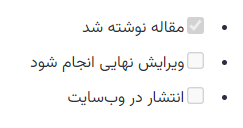 پیش نمایش Task Lists در ابزار ویرایشگر حرفهای مارکداون